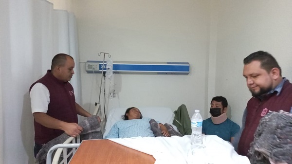 Atiende hospital regional a lesionados por accidente en carretera La Piedad- Vista Hermosa