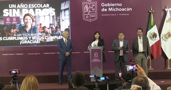 Por primera vez en 15 años, Michoacán sin paros ni tomas en escuelas.