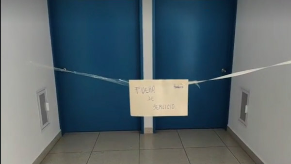 4 días sin agua en Centro de Salud