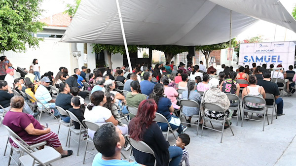 Presentan informe en colonias y comunidades de La Piedad