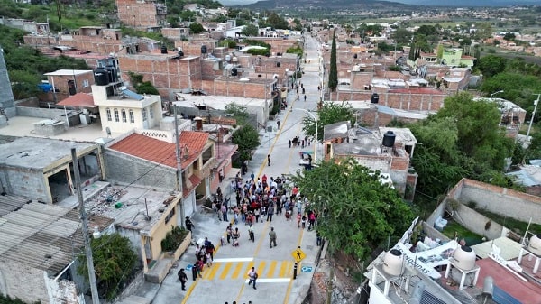 Inauguran calle Francisco Montejano.