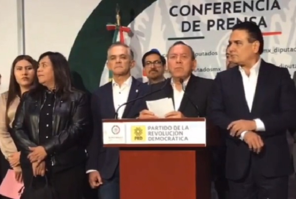 ¿PRD se baja de Frente Amplio por México?