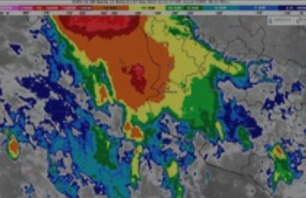 Será un jueves de calor y lluvias
