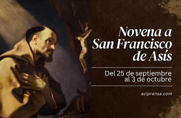 Hoy inicia la novena a San Francisco de Asis
