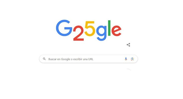 Google celebra 25 años de existencia