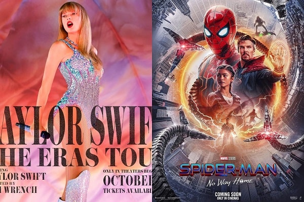 Película de Taylor Swift rompe récord de preventa.