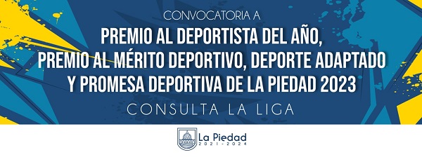 Lista convocatoria para reconocer atleta de La Piedad