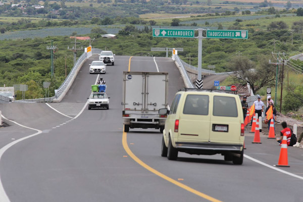 Inauguran ramal carretero Ecuandureo – La Piedad