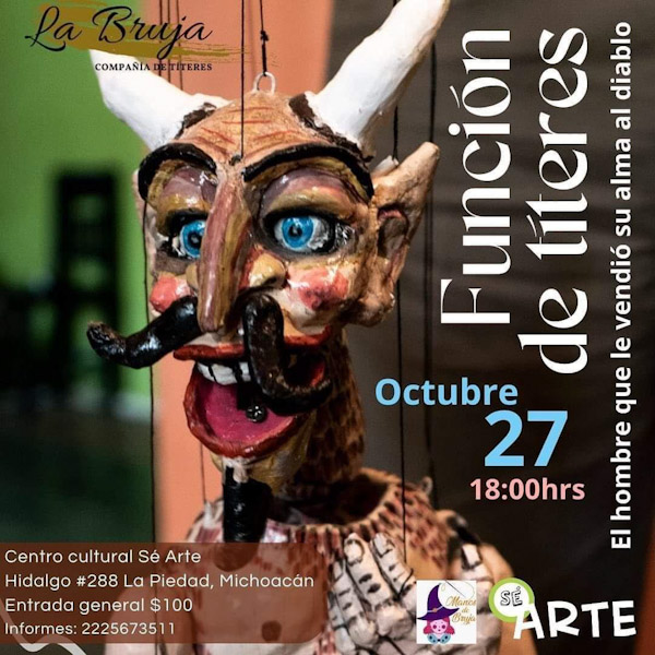 Diviértete con esta función de títeres en Se Arte