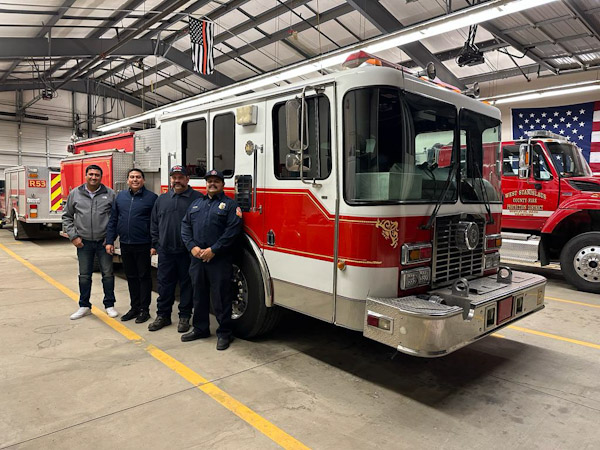 Llegarán nueva unidad de combate de fuego a Bomberos