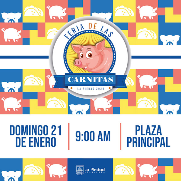 Convocan a comerciantes para Feria de las Carnitas