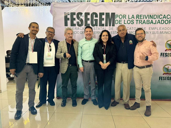 FESEGEM refuerza unidad sindical michoacana