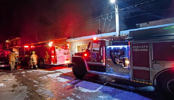 Incendio en bodega de tarimas genera alerta en La Piedad