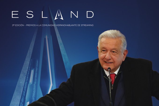 Podrían nominar a AMLO en entrega de premios ESLAND