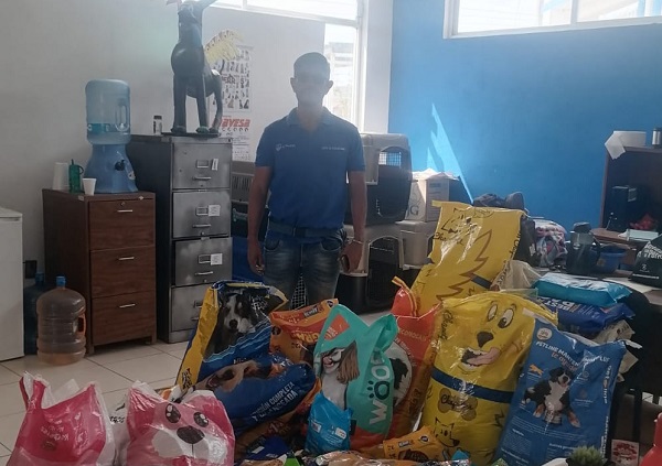 Entrega INJUP alimento para mascotas de CAN