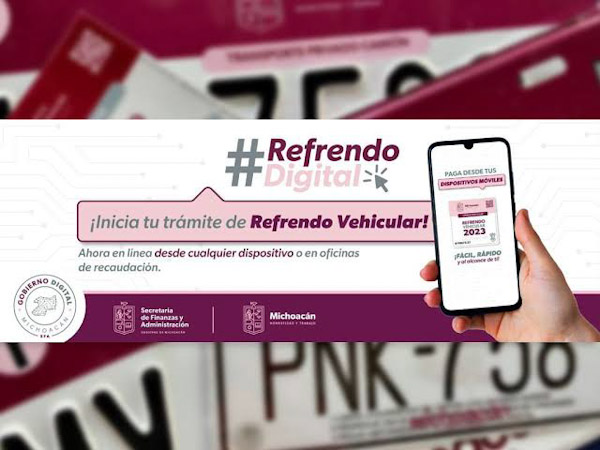 <em>Ciudadanía sigue cumpliendo con pago de refrendo vehicular</em>