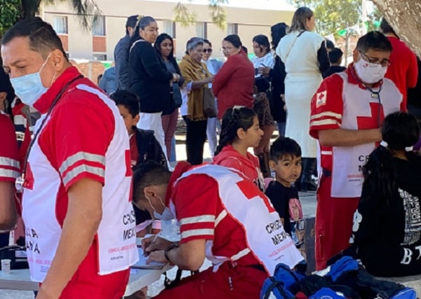 Realiza Cruz Roja Campaña de servicio social a la población.