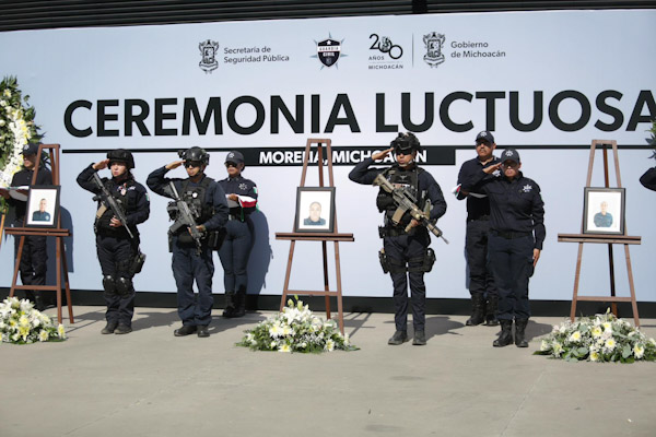 Homenajean a agentes de la Guardia Civil caídos en cumplimiento de su deber