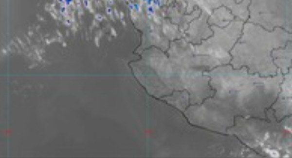 Ambiente nublado, caluroso y seco este miércoles