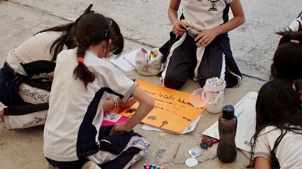 Difunden derechos de peatones desde la primera infancia