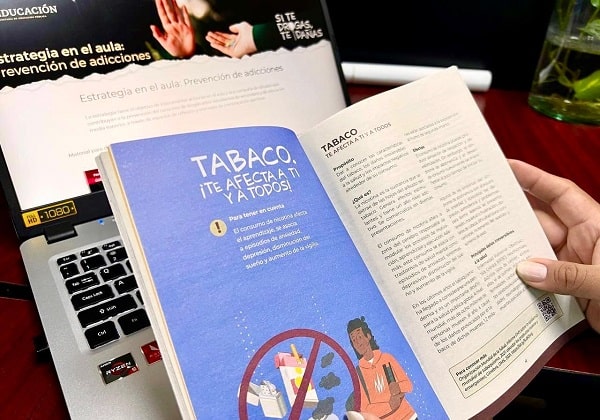 Impulsan prevención de consumo de tabaco desde las aulas