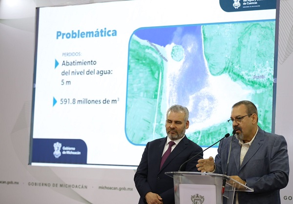 Anuncian mil empleos temporales para rescatar el lago de Pátzcuaro