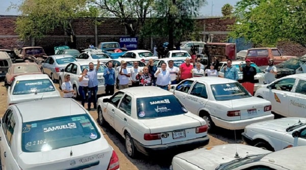Respaldo contundente de transporte público a Samuel Hidalgo