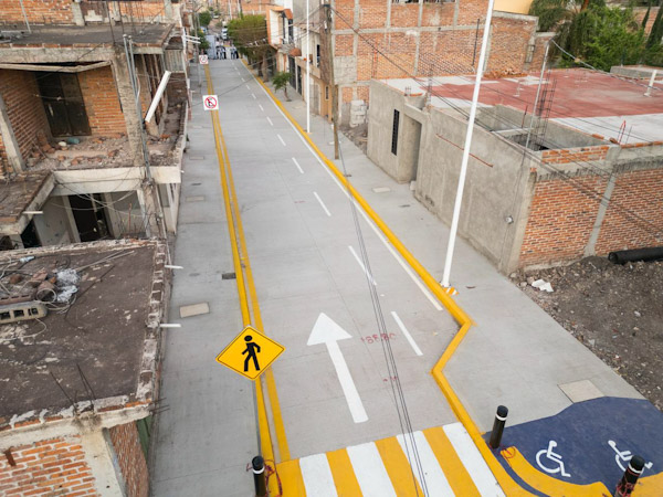 Inauguran vialidad en Ejido Los More o