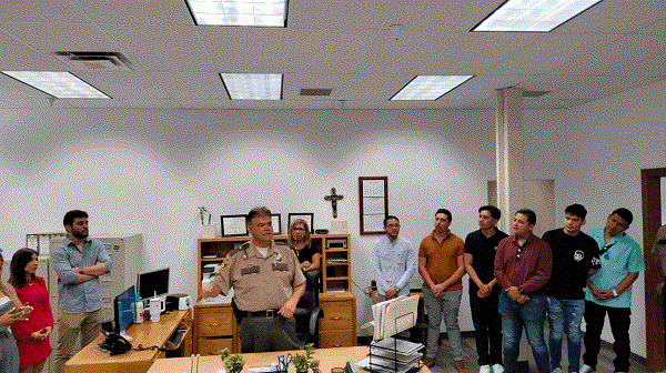 Alumnos de UNIVA La Piedad visitaron departamentos de Sheriff en Nuevo México