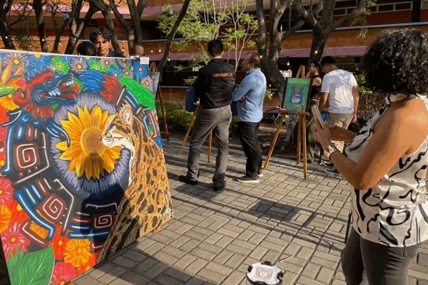 realizó la 1° Ediciónde la exposición artística llamada El Renacer del Arte