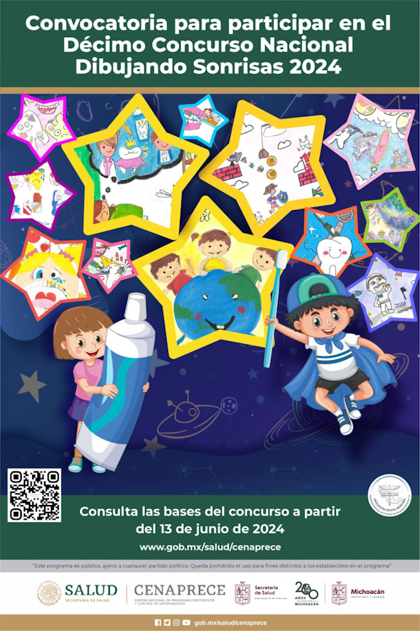 Invitan a&nbsp; participar en concurso nacional infantil Dibujando Sonrisas 2024
