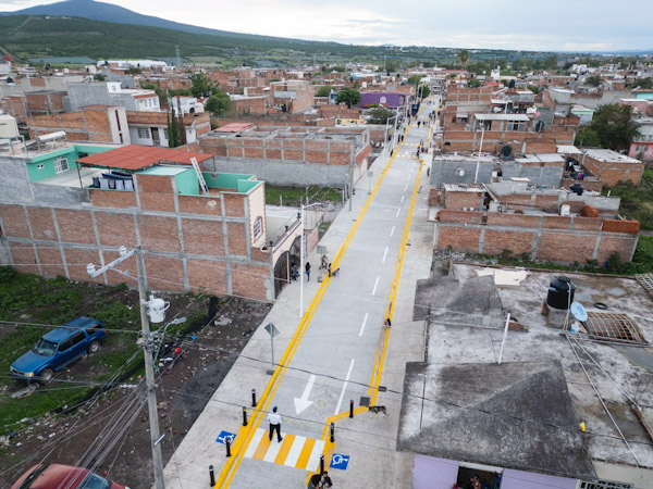 Concluyen trabajos en calle San Salvador de colonia Centroaméricana