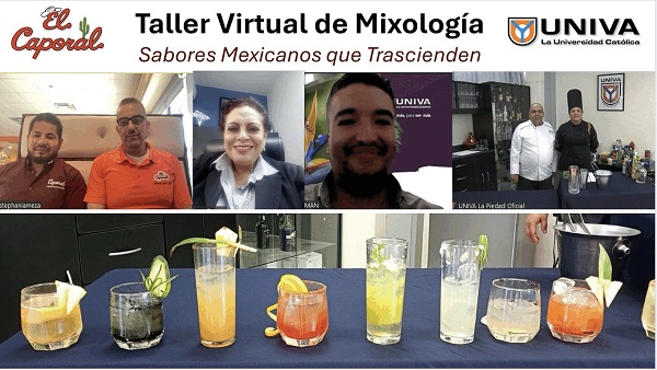 Inicia Taller Virtual deGastronomía y Mixología Mexicana a restauranteros de Ohio, USA