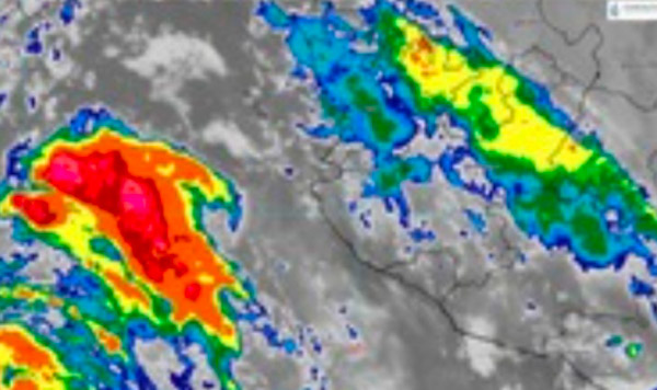 Inicia mes con lluvias en gran parte del país.