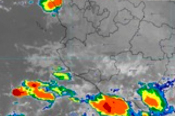 Posible ciclón tropical dejará lluvias este lunes