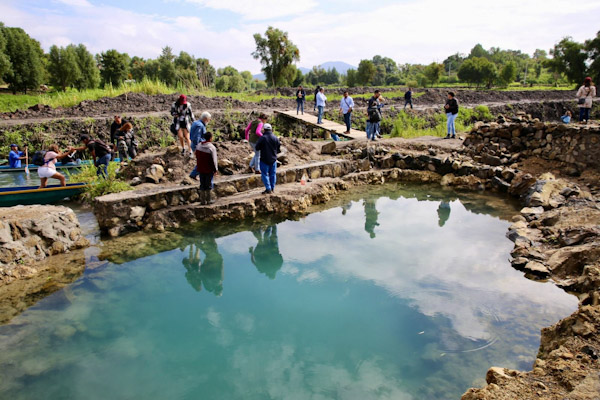 Abren al público recorrido turístico en manantiales de Urandén