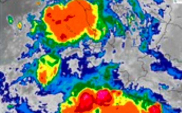Lluvias intensas para este domingo