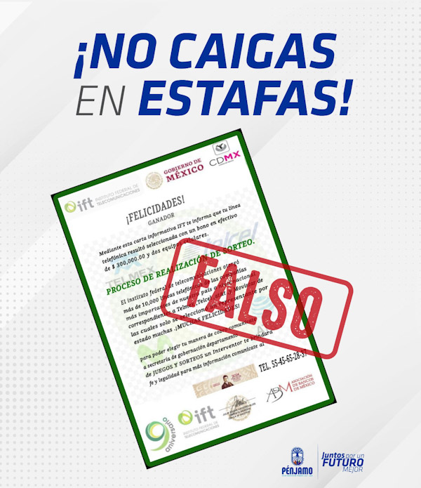 Alertan por fraude con mensajes y llamadas del IFT ¡no respondas!
