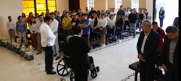 UNIVA La Piedad recibió al Arzobispo de Morelia para trabajar por la paz