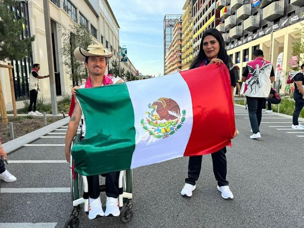 Salvador Hernández, abanderado de la delegación mexicana en Juegos Paralímpicos París 2024