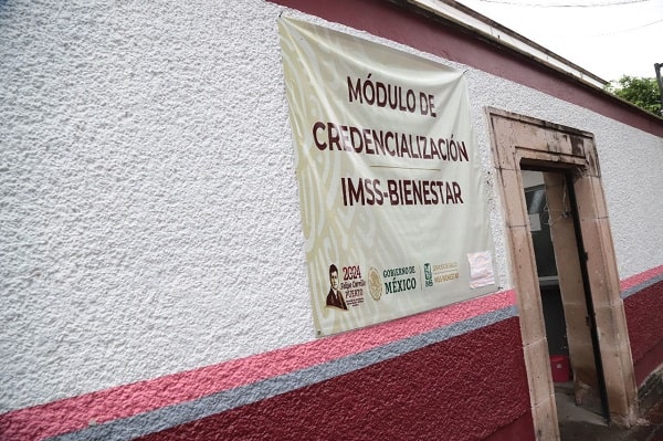 Afíliate al IMSS Bienestar en uno de los 36 módulos que hay en el estado