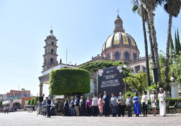 Fijan autoridades municipales bando patrio 2024