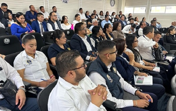 Capacitan a segundo grupo de trabajo para formación inicial de agentes del Ministerio Público y Peritos