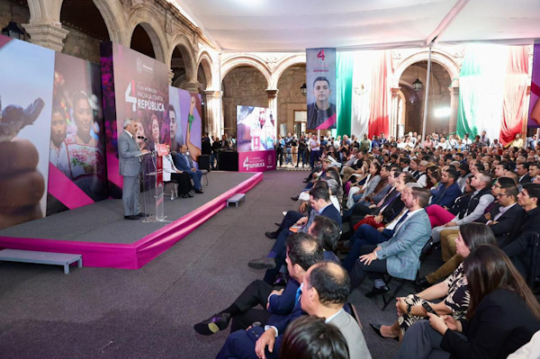 Presentan nueve reformas constitucionales del Plan Morelos