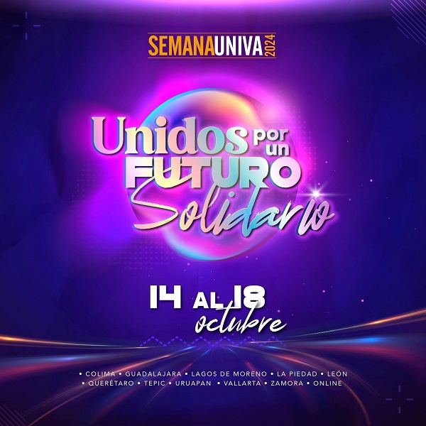 Revelan itinerario de actividades de eventos de SEMANA UNIVA