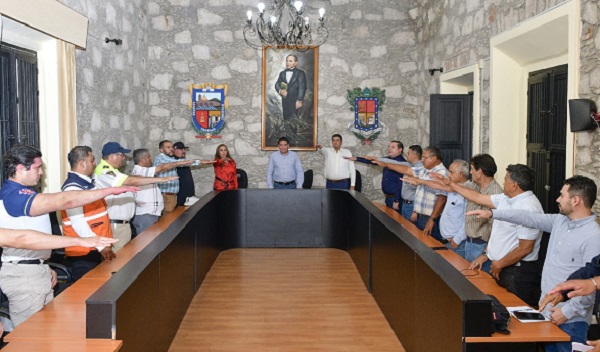 Continúa en sesión permanente consejo municipal de Protección civil