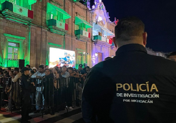 Realiza FGE acciones preventivas con motivo de la celebración de la Independencia de México