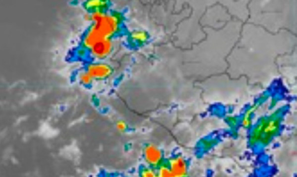Pronostican Lluvias fuertes este martes.