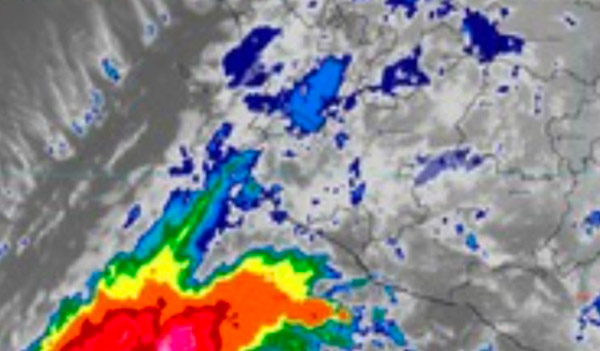 Ciclón Kristy, dejará lluvias y frío este martes.