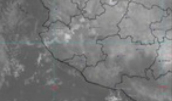 Podría haber lluvias este inicio de semana.